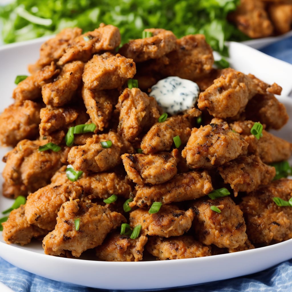 Southern-fried Quail with Blue Cheese Dressing