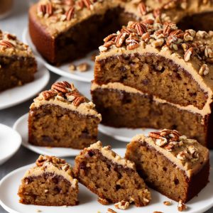 Southern Praline Pecan Cake