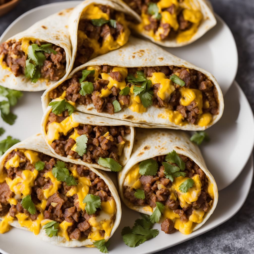 Southwest Breakfast Burritos Recipe