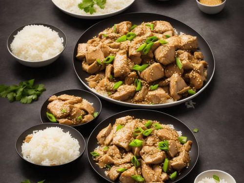 Soy Steamed Chicken with Rice