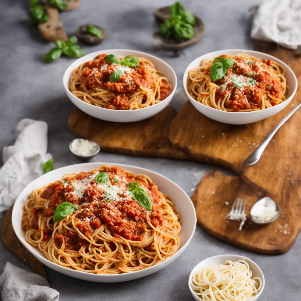 Spaghetti with 5-Minute Tomato Sauce