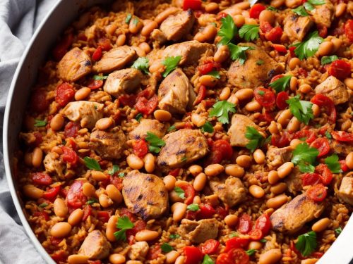 Spanish Beans with Chicken & Chorizo
