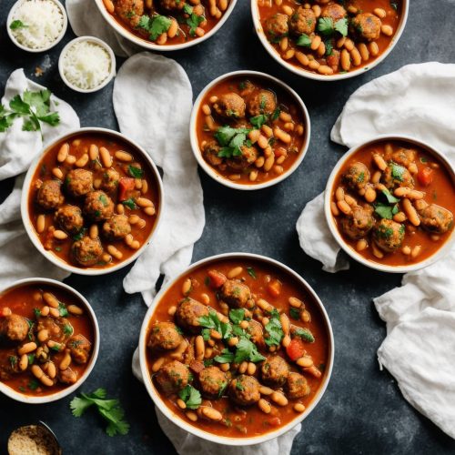Spanish Meatball & Butter Bean Stew Recipe