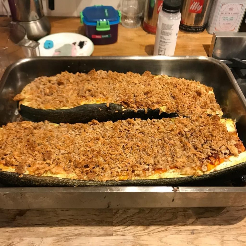 Spanish Stuffed Marrow