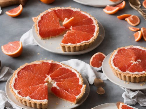 Sparkling Grapefruit Pie
