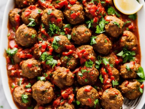 Speedy Moroccan Meatballs