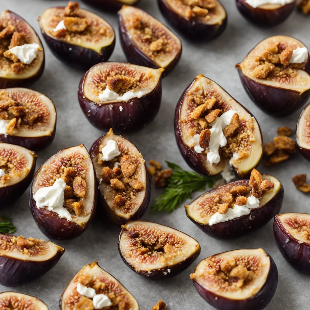 Spiced Baked Figs with Ginger Mascarpone