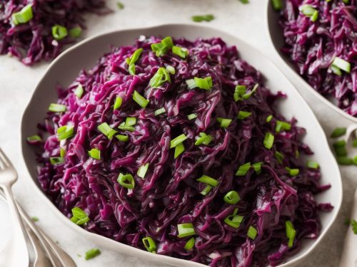Spiced Braised Red Cabbage