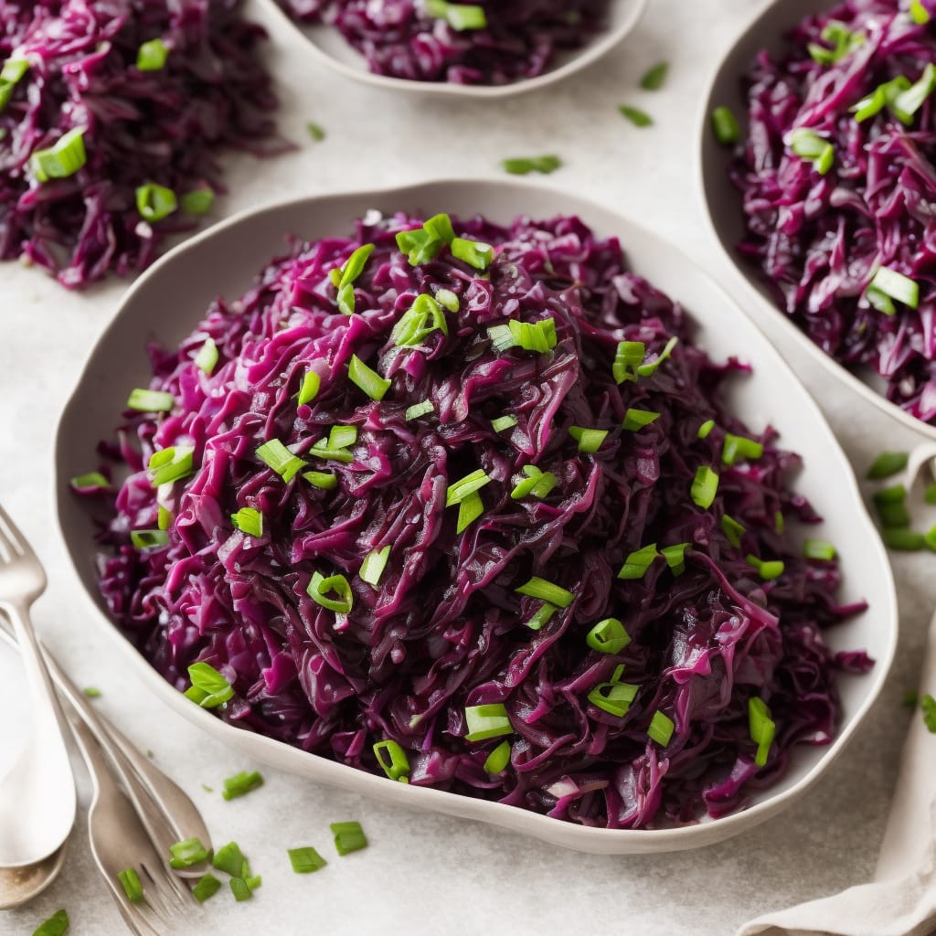 Spiced Braised Red Cabbage