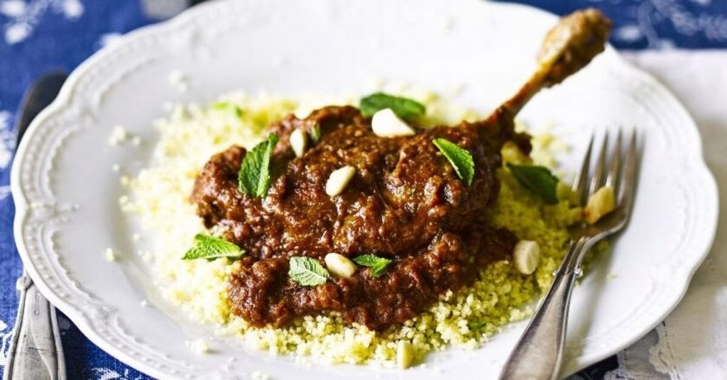 Spiced Duck Date Tagine