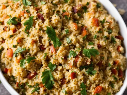 Spiced Herb & Almond Couscous