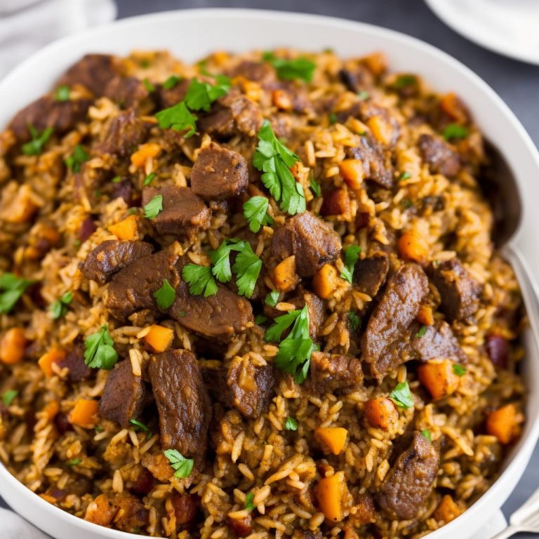Spiced Lamb Pilaf Recipe