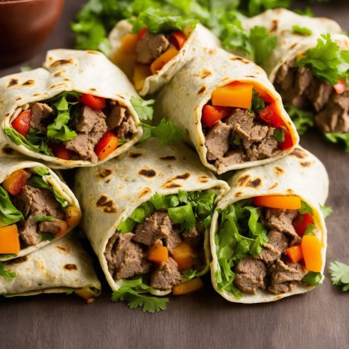 Spiced Lamb Wraps Recipe