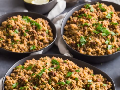 Spiced Mince with Couscous