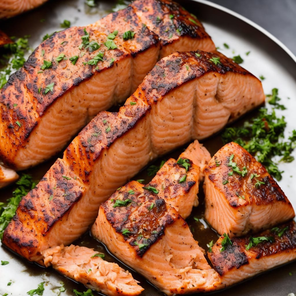 Spiced Roast Side of Salmon
