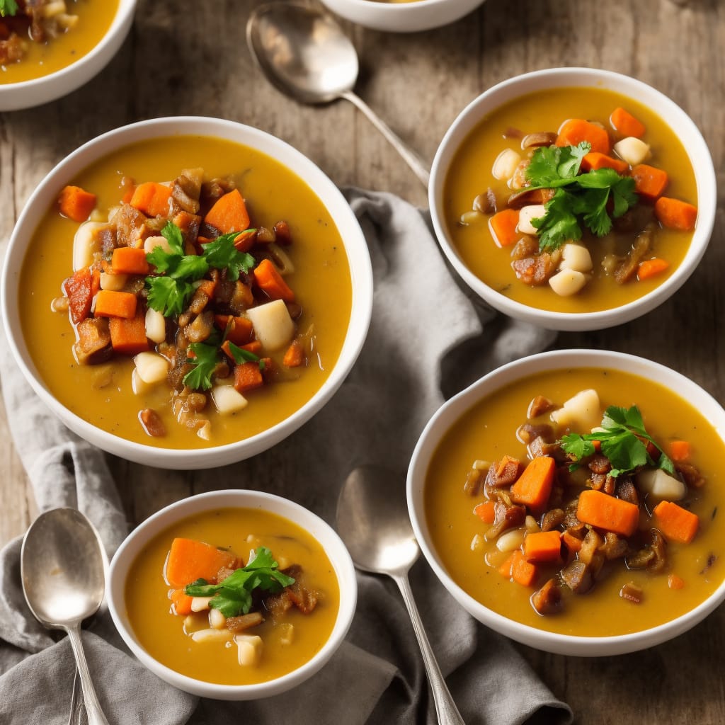 Spiced Root Vegetable Soup