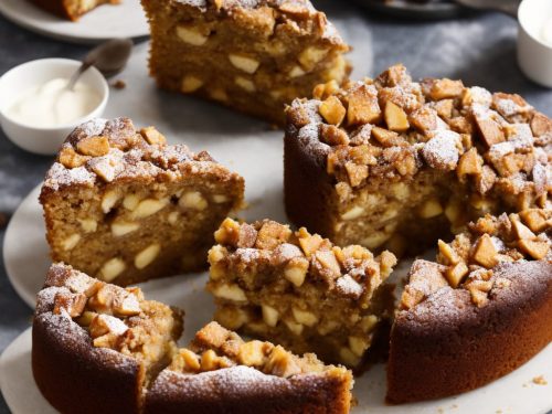 Spiced Toffee Apple Cake