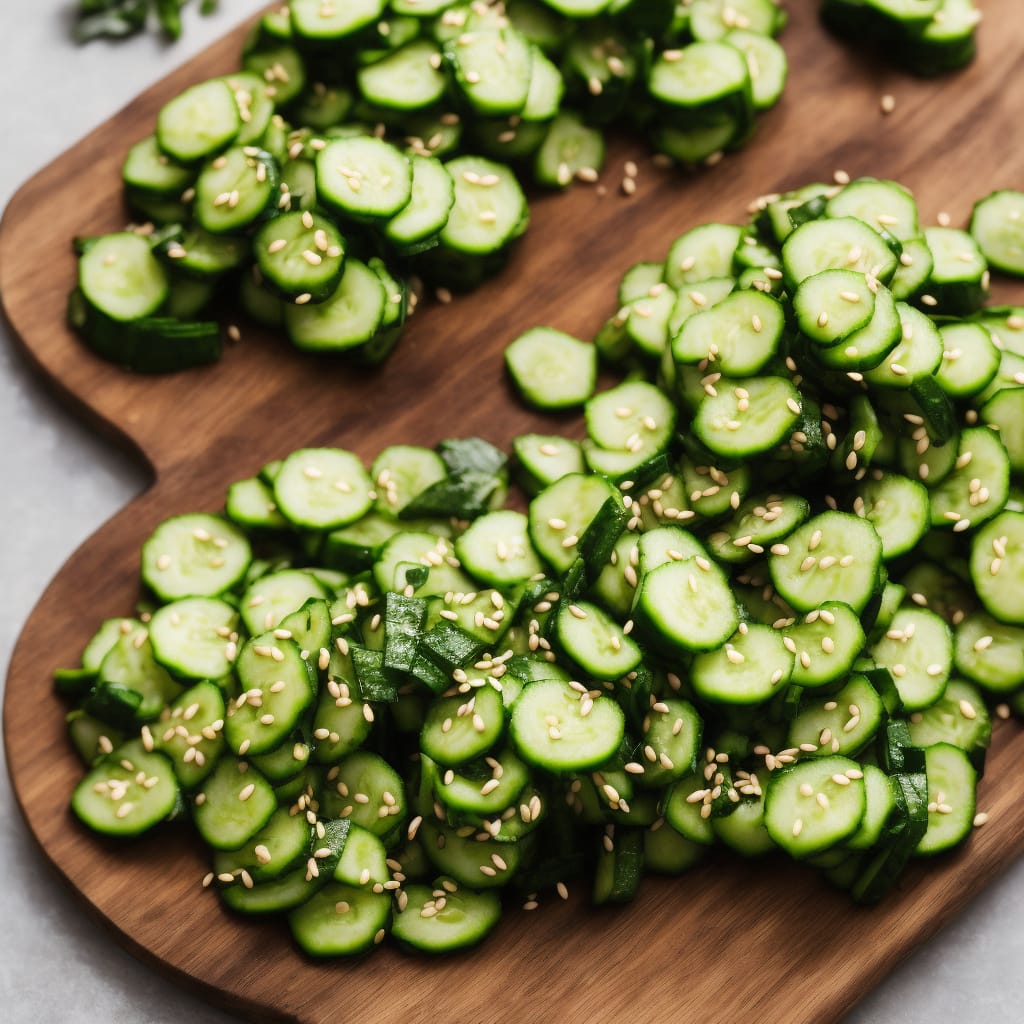 Spicy Asian Cucumbers Recipe