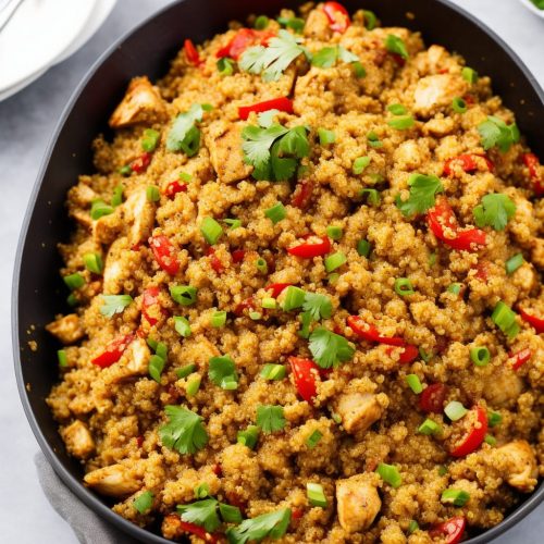 Spicy Cajun Chicken Quinoa Recipe