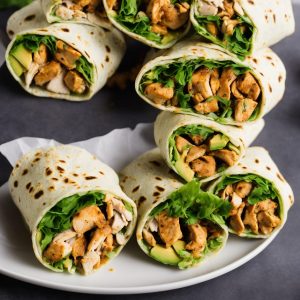 Spicy Chicken & Avocado Wraps