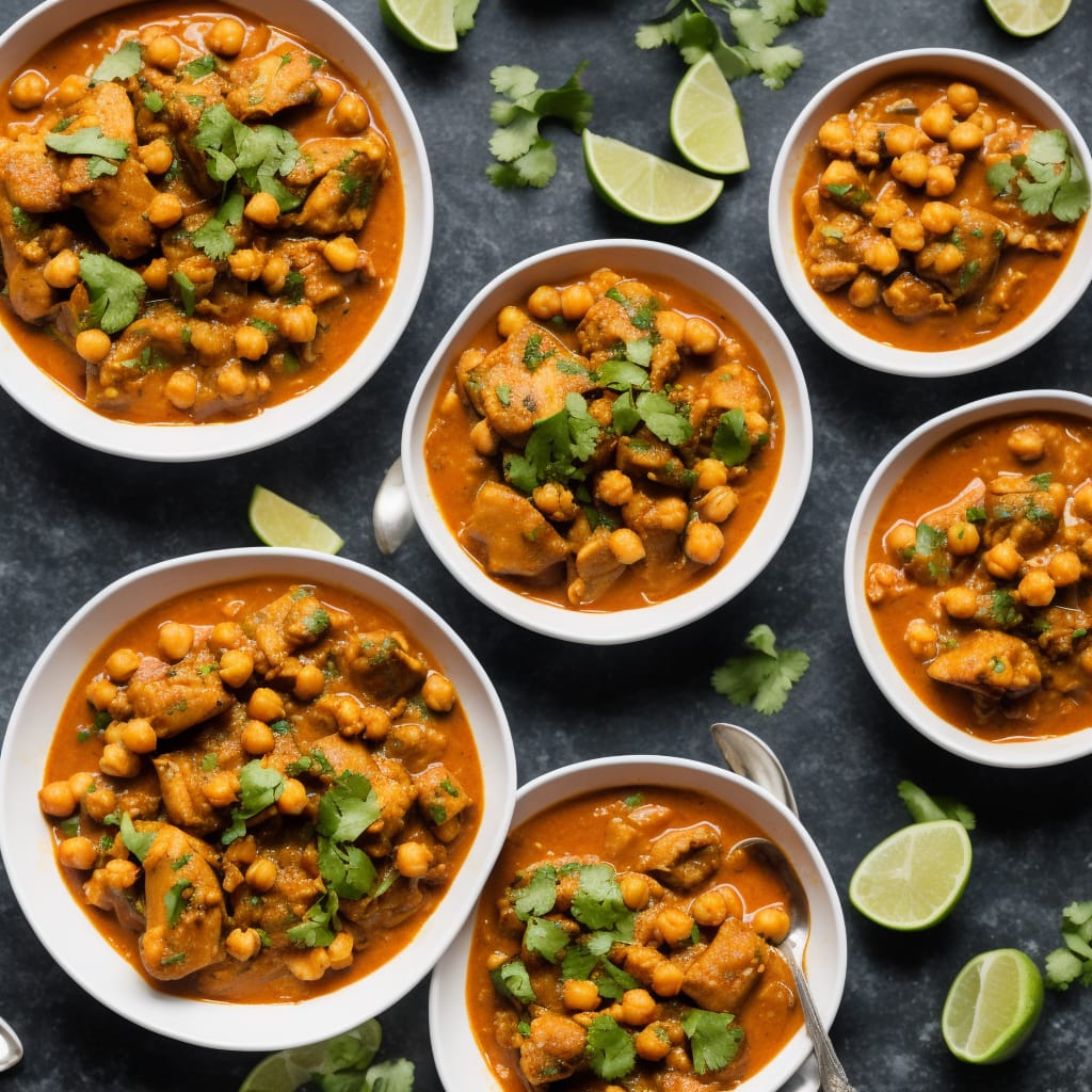 Spicy Chicken & Chickpea Curry Recipe | Recipes.net
