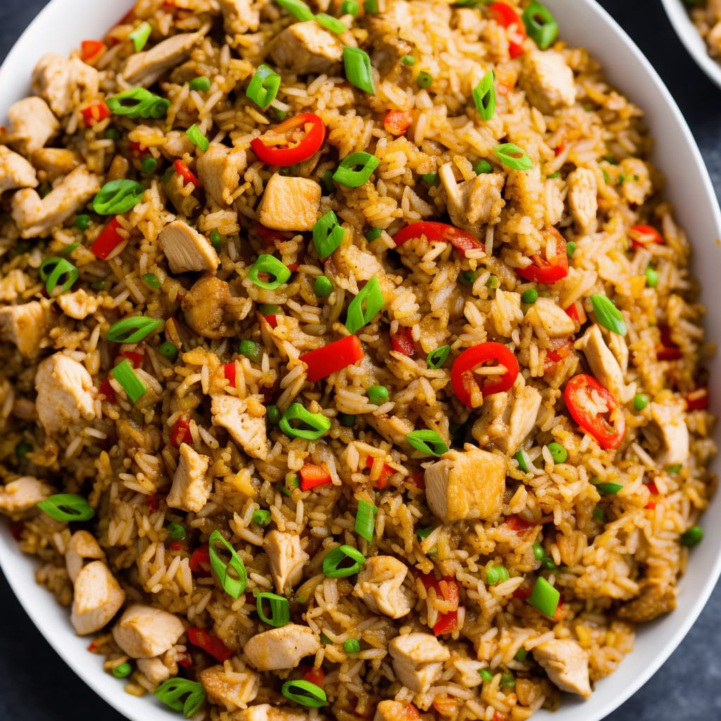 Spicy Chicken Fried Rice Recipe | Recipes.net