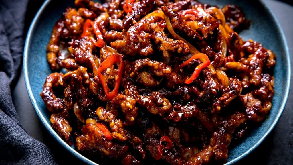 Spicy Crispy Beef Recipe
