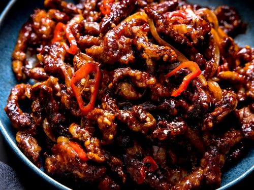 Spicy Crispy Beef Recipe