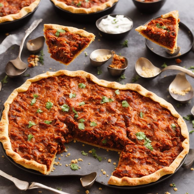 Spicy Harissa Aubergine Pie Recipe