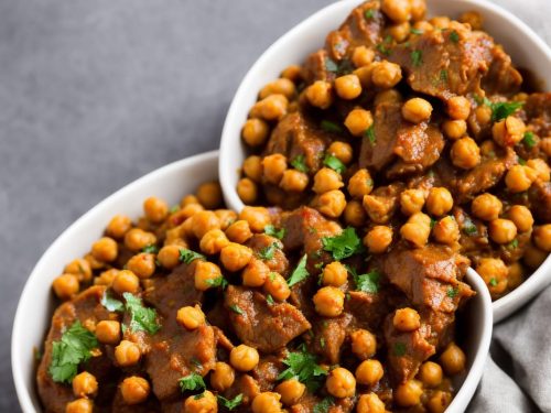 Spicy Lamb with Chickpeas