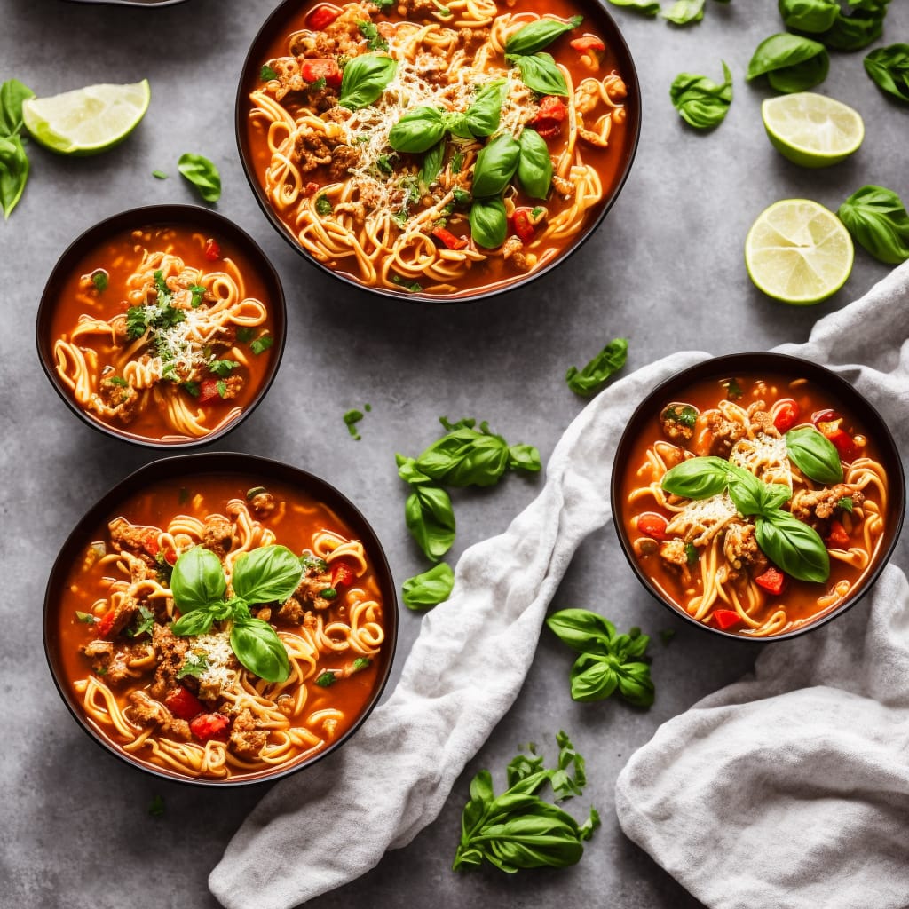Spicy Pasta Soup