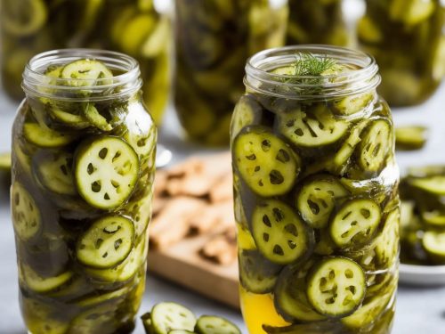 Spicy Refrigerator Dill Pickles