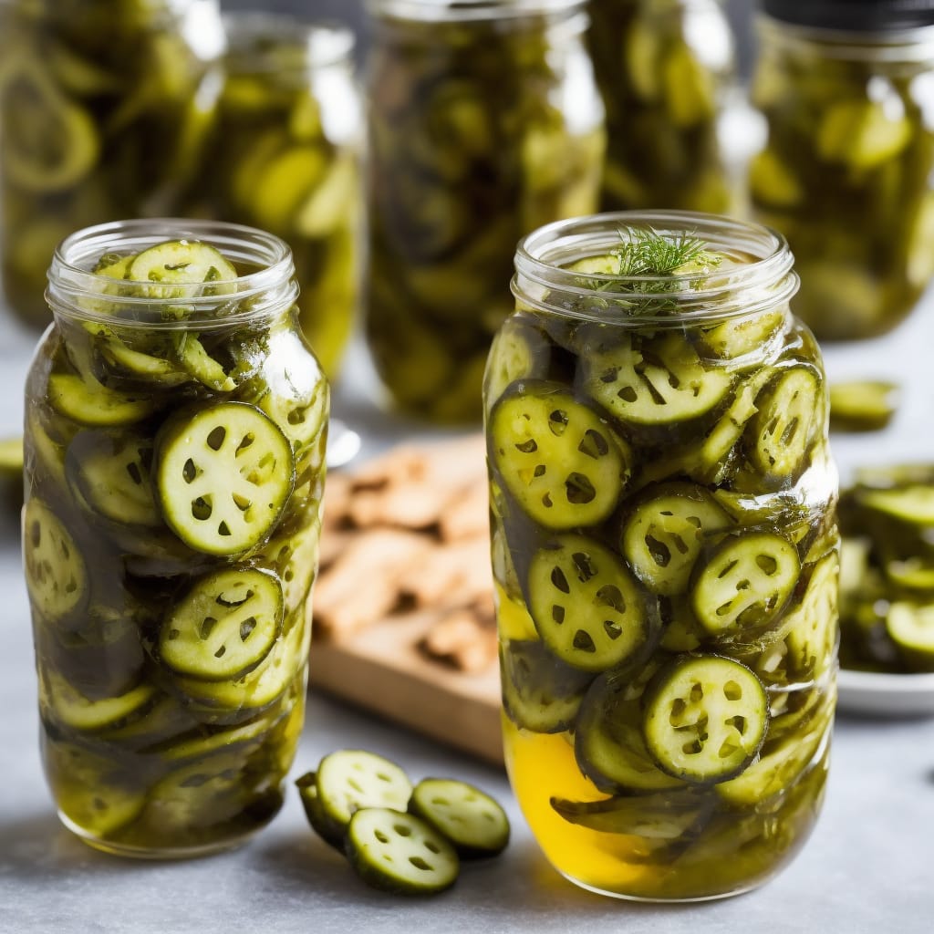 Spicy Refrigerator Dill Pickles