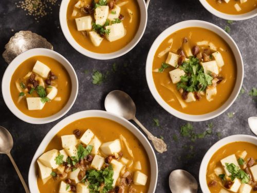 Spicy Roasted Parsnip Soup
