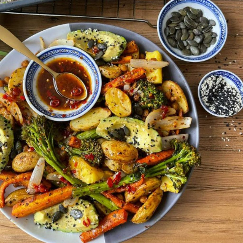 Spicy Roasted Vegetables