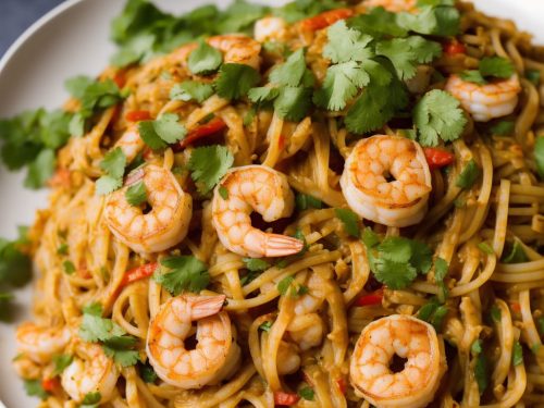 Spicy Shrimp Pad Thai Recipe