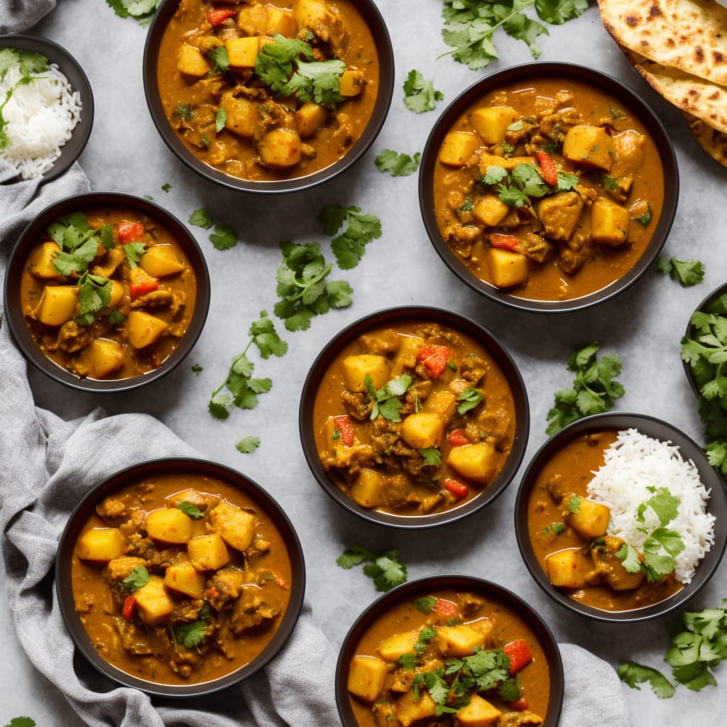 Spicy Vegan Potato Curry