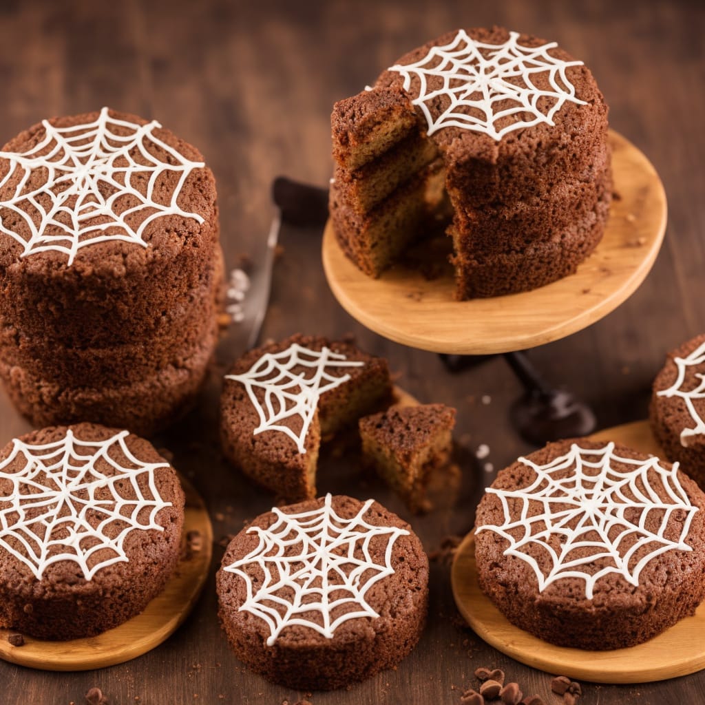 Spider's Web Cake