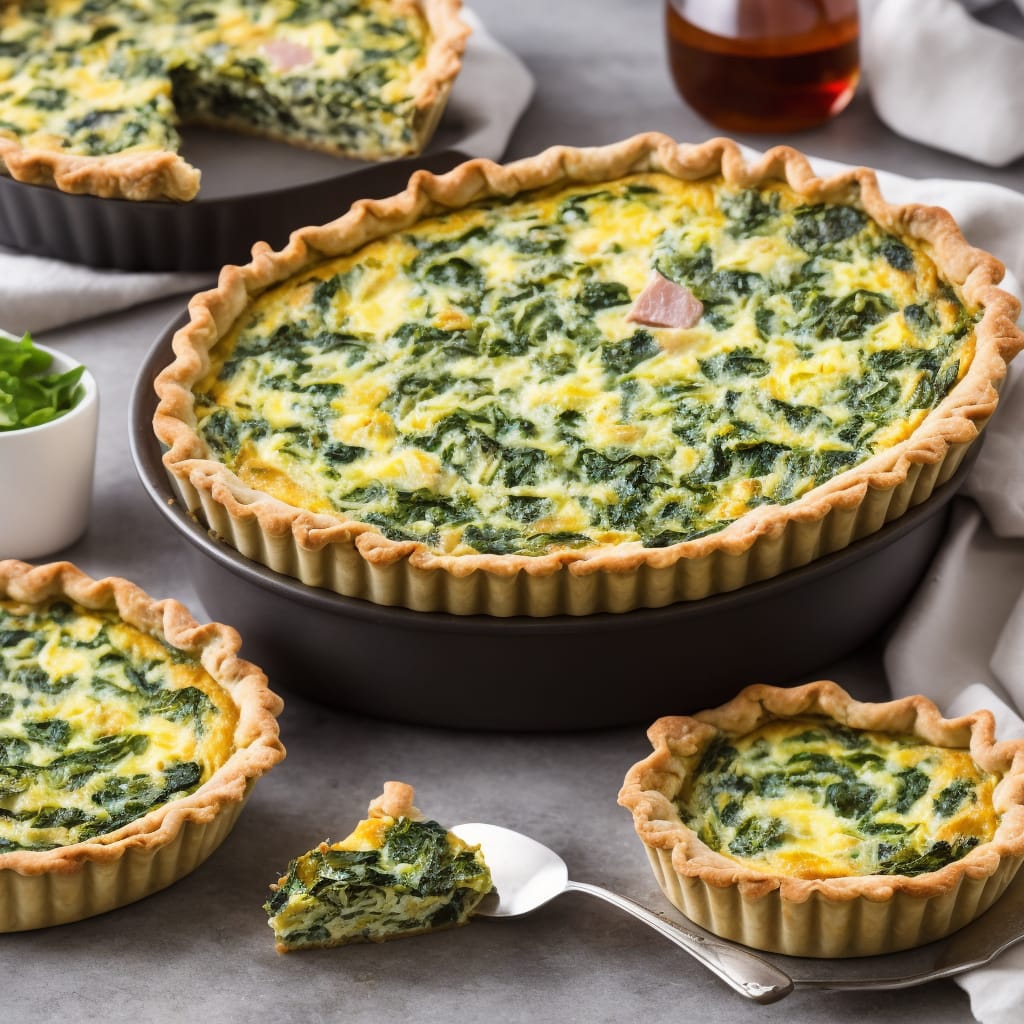 Spinach and Ham Quiche Recipe | Recipes.net