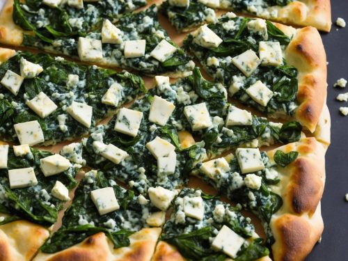 Spinach & Blue Cheese Pizza