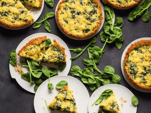 Spinach, Cheese & Onion Rice Torte