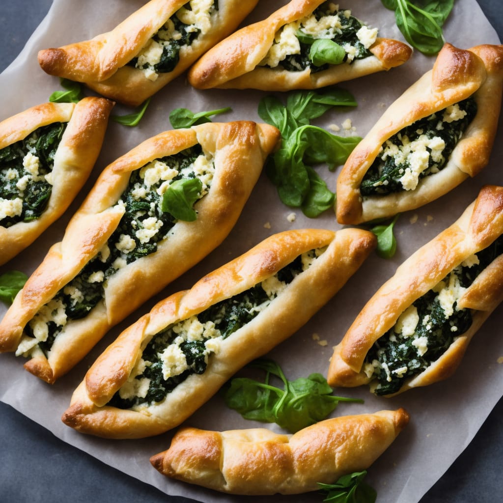 Spinach & Cheese Pide