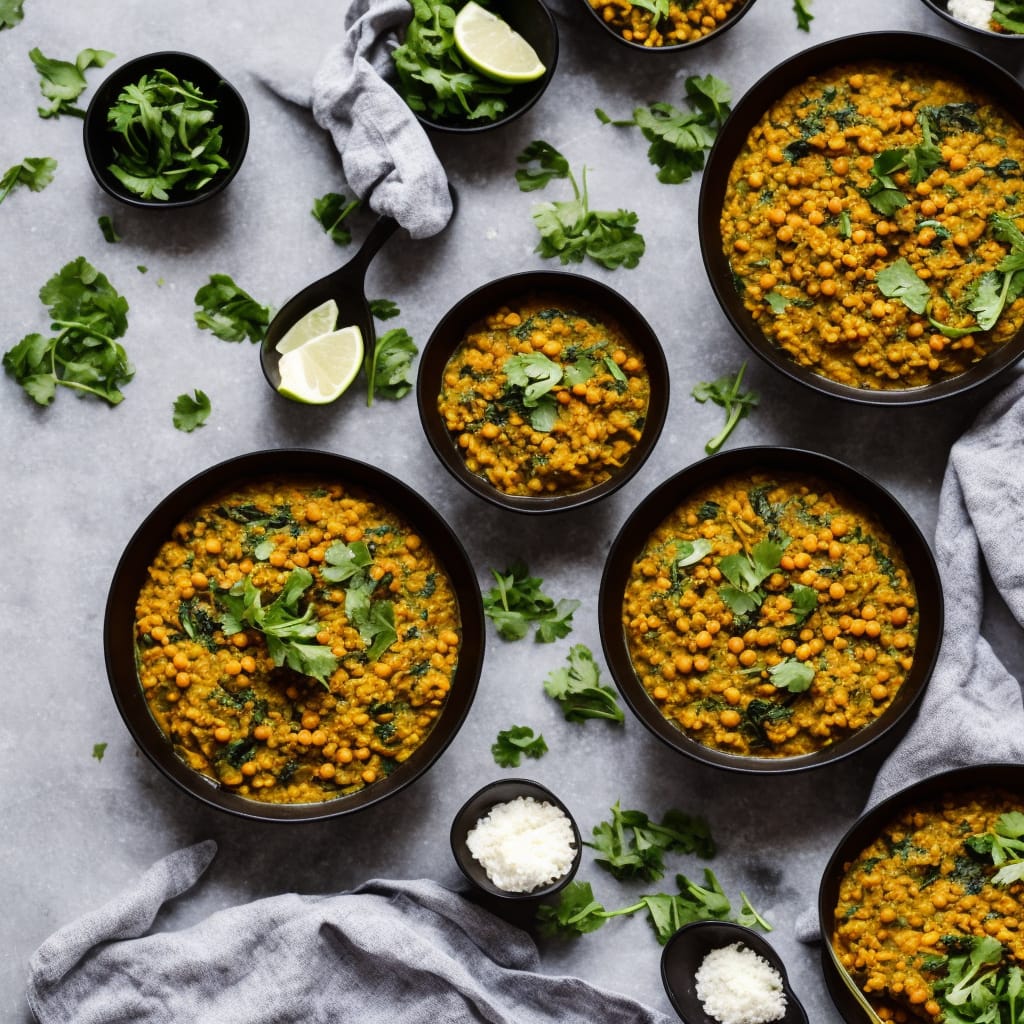 Spinach & Chickpea Dhal