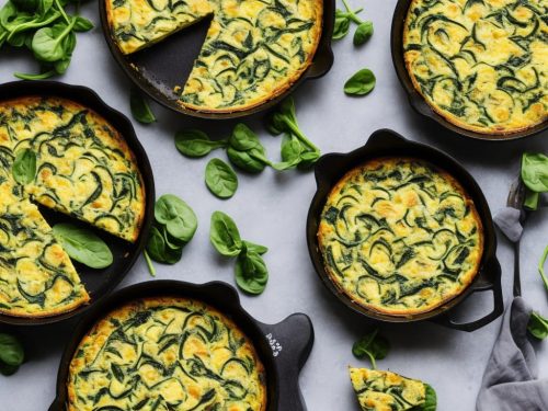 Spinach & Courgette Frittata