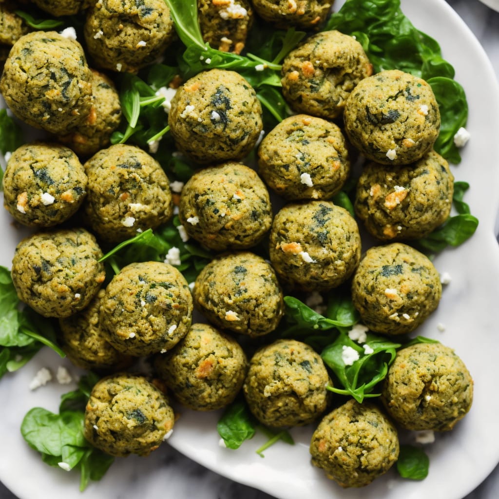 Falafel Gyros with Feta Tzatziki - Dishing Out Health