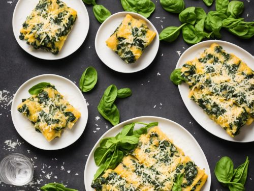 Spinach & nutmeg cannelloni