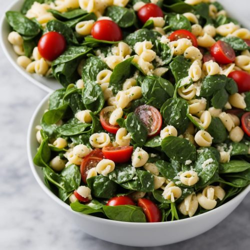 Spinach Pasta Salad Recipe