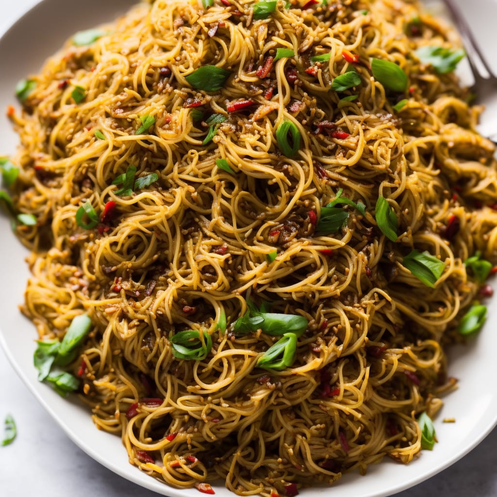 Spiralized Singapore Noodles Recipe | Recipes.net