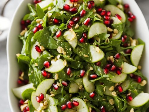 Sprout Salad with Citrus & Pomegranate
