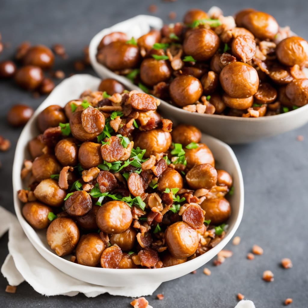 Sprouts with Chestnuts & Crisp Pancetta